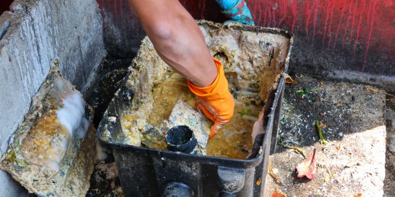 Como desentupir caixa de gordura em Goiânia